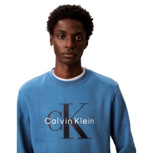 Polera Calvin Klein Monogram Azul