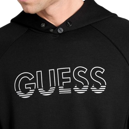 Polera Guess con Logotipo Frontal y Bolsillo Canguro - Imagen 2