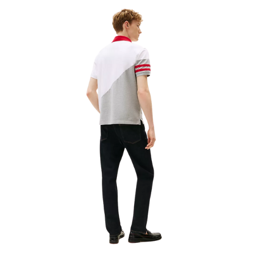 Polo Camisero Tommy Hilfiger Diagonal Colorblock - Imagen 3