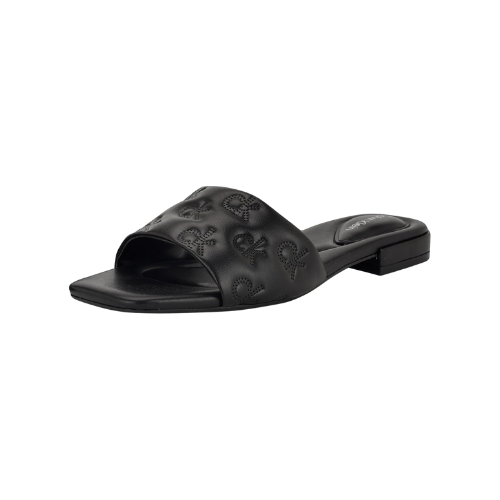 Sandalias Calvin Klein Travern Monograma Tacón Bajo - Imagen 7